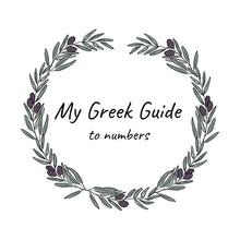 Load image into Gallery viewer, My Greek Guide: To Numbers