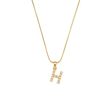 Load image into Gallery viewer, Pretty Little Pearl Initial Necklace