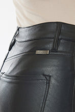 Load image into Gallery viewer, High Rise Super Skinny Coated Leather Pants