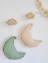 Load image into Gallery viewer, Golden Glitter Cloud Wall Peg