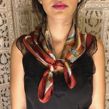 Load image into Gallery viewer, Square Silk Scarf Classic Edition