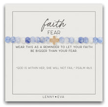 Load image into Gallery viewer, Faith Over Fear Stretch Bracelet