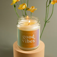 Load image into Gallery viewer, Good Vibes Soy Candle