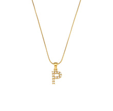 Load image into Gallery viewer, Pretty Little Pearl Initial Necklace