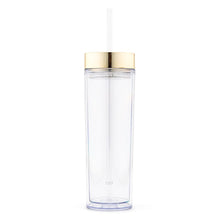 Load image into Gallery viewer, Personalized Gold Drink Tumbler
