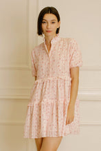 Load image into Gallery viewer, Rose Garden Floral Embroidered Mini Dress