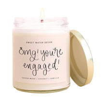 Load image into Gallery viewer, OMG! You're Engaged! Soy Candle