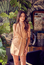 Load image into Gallery viewer, Blazer Button Romper