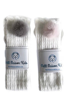 Load image into Gallery viewer, Pom Pom White Knee High Socks