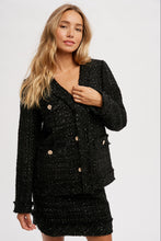 Load image into Gallery viewer, French Chic Tweed Jacket
