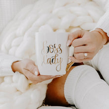 Load image into Gallery viewer, Boss Lady Gold Coffee Mug