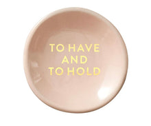 Load image into Gallery viewer, To Have & Hold Earrings & Ceramic Ring Dish Set
