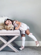 Load image into Gallery viewer, Pom Pom White Knee High Socks