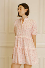 Load image into Gallery viewer, Rose Garden Floral Embroidered Mini Dress