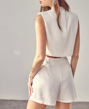 Load image into Gallery viewer, Blazer Button Romper