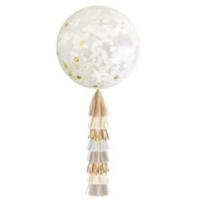 Load image into Gallery viewer, Jumbo Confetti Balloon & Tassel Tail
