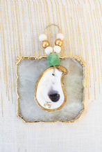 Load image into Gallery viewer, Custom Gilded Oyster Shell Ornament