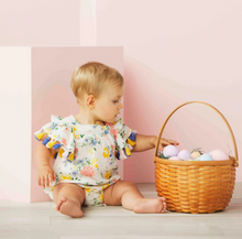 Load image into Gallery viewer, Tassel Floral Baby Romper