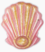 Load image into Gallery viewer, Iridescent Seashell Giant Inflatable Pool Float