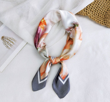 Load image into Gallery viewer, Square Silk Scarf Spring Edition