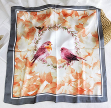 Load image into Gallery viewer, Square Silk Scarf Spring Edition