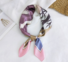 Load image into Gallery viewer, Square Silk Scarf Spring Edition