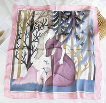 Load image into Gallery viewer, Square Silk Scarf Spring Edition