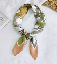 Load image into Gallery viewer, Square Silk Scarf Spring Edition