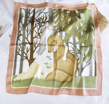 Load image into Gallery viewer, Square Silk Scarf Spring Edition