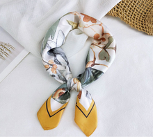 Load image into Gallery viewer, Square Silk Scarf Spring Edition