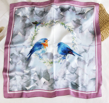 Load image into Gallery viewer, Square Silk Scarf Spring Edition
