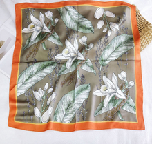 Load image into Gallery viewer, Square Silk Scarf Spring Edition