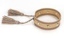 Load image into Gallery viewer, Stud Woven Bracelet