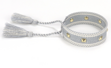 Load image into Gallery viewer, Stud Woven Bracelet