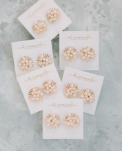 Load image into Gallery viewer, Sunburst Pearl Studs