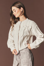 Load image into Gallery viewer, The Château Bow Cable Knit Cardigan
