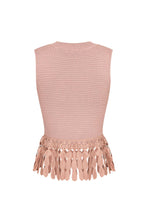 Load image into Gallery viewer, The French Riviera Knit Fringe Set
