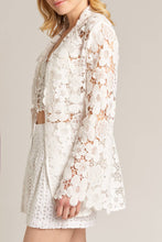 Load image into Gallery viewer, Floral Crochet Lace Blazer
