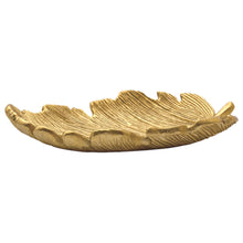 Load image into Gallery viewer, Pretty Little Gold Leaf Trinket Dish
