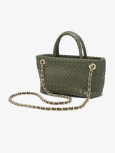Load image into Gallery viewer, Fallon Woven Satchel Bag
