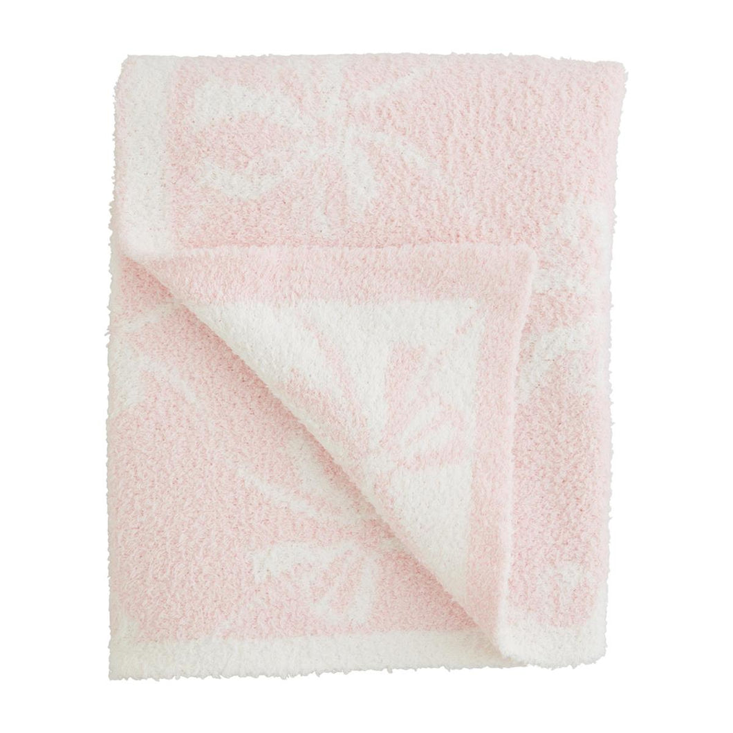 Pretty Little Bow Chenille Blanket