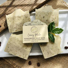 Load image into Gallery viewer, Creamy Mocha Handmade Coffee Soap Bar

