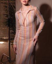 Load image into Gallery viewer, The Nikki Beach Long Sleeve Coverup Dress
