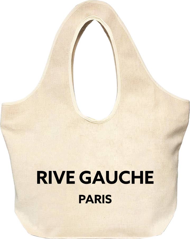 Rive Gauche Linen Tote