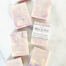 Load image into Gallery viewer, Lavender Chamomile Goat Milk Soap Bar
