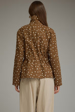 Load image into Gallery viewer, The Maison Dot Cinched-Waist Jacket
