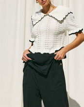 Load image into Gallery viewer, Pretty Little Pointelle Knit Top
