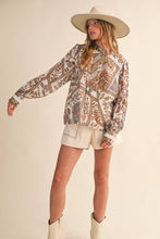 Load image into Gallery viewer, Patchwork Lace Trim Blouse Top
