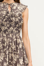 Load image into Gallery viewer, The Elaina Floral Smocked Midi Dress
