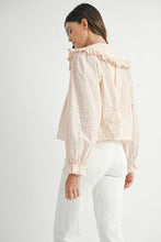 Load image into Gallery viewer, Love Shack Floral Peter Pan Collar Blouse Top
